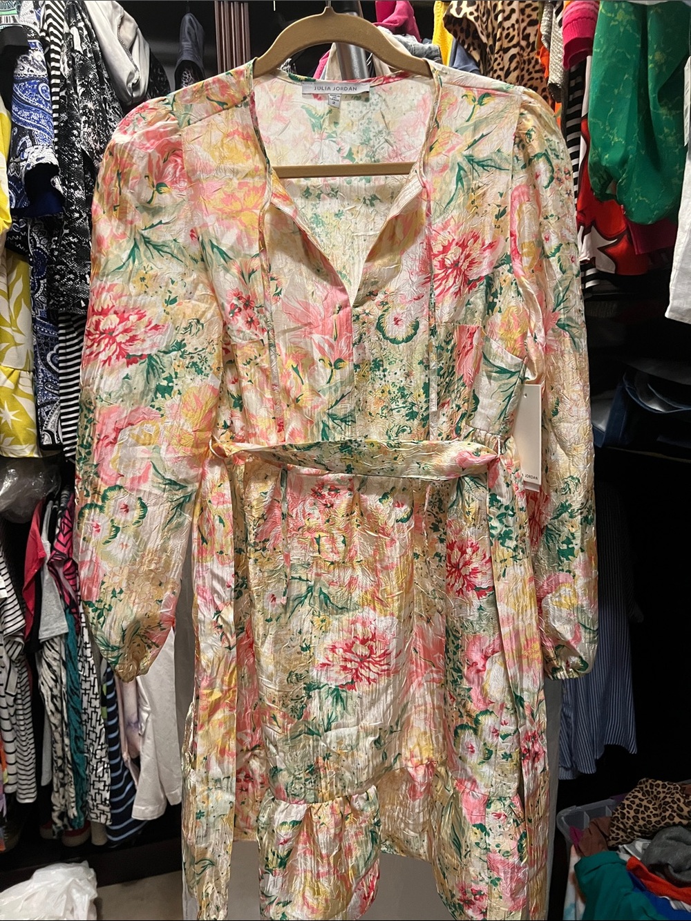 NWT Julia Jordan Floral Mini Dress Sz 2